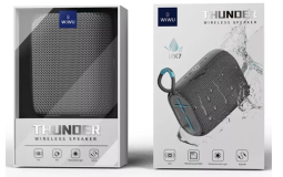 Bluetooth колонка Wiwu Thunder P26 BT5.0/1800mAh/5ч/5Вт серая