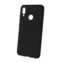 Чехол-накладка для Huawei P Smart (2019) силикон матовый чёрный