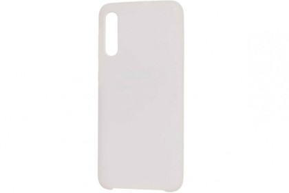 Накладка для Samsung Galaxy A7 (2018) (А750) Silicone cover белая