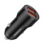 Автомобильное заряд. устр. Borofone BZ19 2USB 2.4A черное