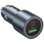Автомобильное заряд. устр. Hoco Z60 1USB/1C 48W серый