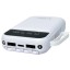 Powerbank Xreel 10000mAh 2USB/1USB-C с проводом Type-C/Lightning/Micro белый