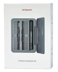 Отвертка электрическая 95в1 Xiaomi Atuman E3 Electric Precisoon Screwdriver Set черная