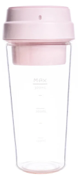 Портативный блендер Xiaomi 17PIN Star Fruit Cup 400ml розовый