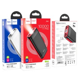 Powerbank Hoco J64 10000mAh 2A 2USB белый
