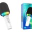 Микрофон для караоке Borofone BFK2 1200mAh 6h BT5.0 белый