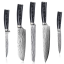 Набор кухонных ножей Xiaomi Spetime 5-Piece Steel Kitchen Knife Set G05-BL (5 ножей) зеленый