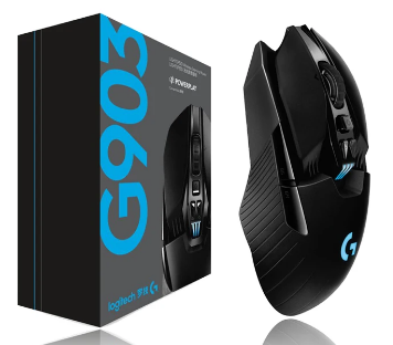 Мышь проводная Logitech G903 Hero Lightspeed Wireless Graphite Gaming Mouse черная
