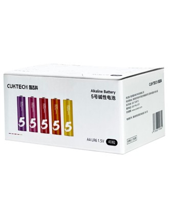 Батарейки CUKTECH AA 40 шт цветные