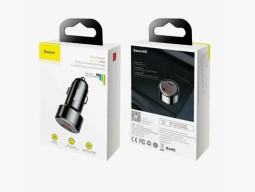 Автомобильное заряд. устр.Baseus PPS Quick Charging 1USB/1C 45W CCMLC20C-A01 черное
