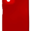 Накладка для Xiaomi Redmi Note 10 4G Silicone cover без логотипа красная