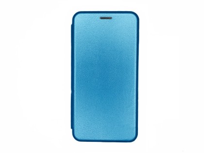 Чехол-книжка Fashion Case для i-Phone 11 Pro кожаная боковая голубая