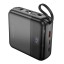 Powerbank Borofone BJ64A 20000mAh 1USB/1C/Lightning 22.5W/PD20W кабель Type C- lighting черный