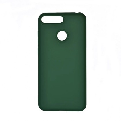 Накладка для Huawei Y6 Prime (2018)/CW 7A Prime/CX8E Silicone cover зеленая