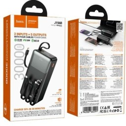 Powerbank Hoco J156B 30000mAh 1USB/1C черный