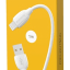 Usb Кабель-зарядка Lightning Borofone BX19 Benefit 2.4A 1м силиконовый белый