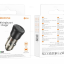Автомобильное заряд. устр. Borofone BZ24 1C QC3.0 20W черное