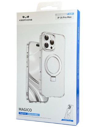 Накладка для i-Phone 16 Pro Max Keephone Magico MagSnap прозрачный