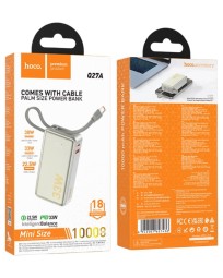 Powerbank HOCO Q27A, Jewel, 10000mAh, PD/QC/FCP/AFC золотой
