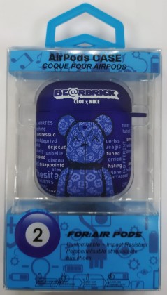 Силиконовый светящийся в темноте чехол для AirPods 1/2 Luxo Kaws рисунок №36