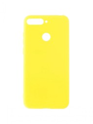 Накладка для Huawei Y6 Prime (2018)/CW 7A Prime/CX8E Silicone cover без логотипа красная
