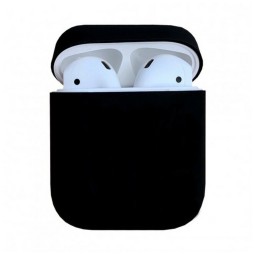 Силиконовый чехол для AirPods ярко-розовый