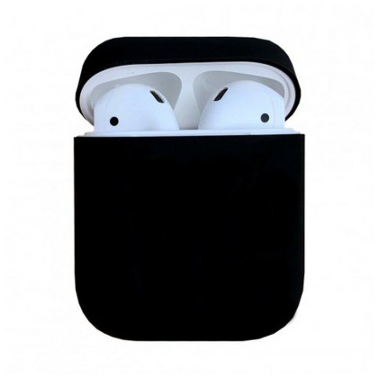 Силиконовый чехол для AirPods ярко-розовый