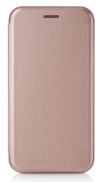 Чехол-книжка Samsung Galaxy A10 Fashion Case кожаная боковая розовое золото
