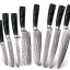 Набор кухонных ножей Xiaomi Spetime 8-Piece Steel Kitchen Knife Set (8 ножей) синий