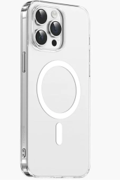 Накладка для i-Phone 15 Pro Keephone X-Crystal Magsafe прозрачный