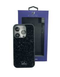 Накладка для i-Phone 14 Pro 6.1" Swarovski зелёный