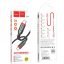 Usb Кабель-зарядка Type-C на Type-C Hoco X59 3A 60W 2м в тканевой оплетке черный