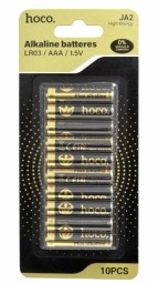 Батарейка алкалиновая Hoco JA2 Alkaline LR03/AAA 10шт.
