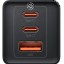 Сетевое зар. устр. Baseus GaN5 Pro Fast Charger 1USB+2C 65W CCGP120201 черное