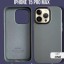 Накладка для i-Phone 15 Pro Max K-Doo Noble кожаная серая