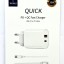 Сетевое зар. устр. WIWU Wi-U002 c шнуром Type-C на Lightning 1USB/1C 20W белое