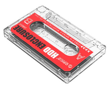 Внешний корпус для HDD/SSD Sata 2.5" Orico 2580U3 Micro-B черный