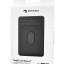 Магнитный чехол-бумажник для i-Phone Pitaka Magez Card Sleeve 3 черный