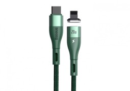 Кабель-зарядка Type-C на Lightning Baseus Zinc Magnetic 2м CATLXC-A06 зеленый