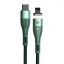 Кабель-зарядка Type-C на Lightning Baseus Zinc Magnetic 2м CATLXC-A06 зеленый