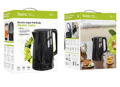 Чайник Hoco HE11 1800W 1.7л черный