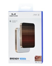 Powerbank магнитный с MagSafe Keephone Brendy 10000mAh коричневый
