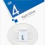 USB флеш накопитель Smartbuy 4GB Lara (SB4GBLara-W) белый
