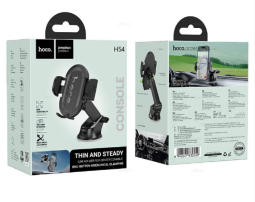 Держатель в автомобиль на торпеду Hoco H54 с зажимом чёрный