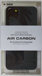 Накладка для i-Phone 11 Pro Max K-Doo Air Carbon пластик черная