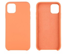 Накладка для i-Phone 13 Pro Max Silicone icase под оригинал, камера закрыта №59 бледно-персиковая