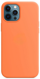 Чехол-накладка  i-Phone 14 Pro Silicone icase  №56 морковный
