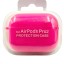 Силиконовый чехол для AirPods Pro 2 c карабином ярко-розовый