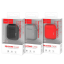 Силиконовый чехол для AirPods 1/2 Hoco WB10 серый