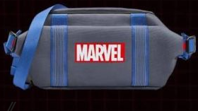 Сумка Xiaomi 90 Points NINETYGO Marvel Casual Crossbody Chest Bag синяя